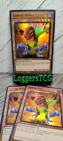 Yu-Gi-Oh! Jurrac Velo x3 / BLMM EN105 1st Edition NM - Image 1