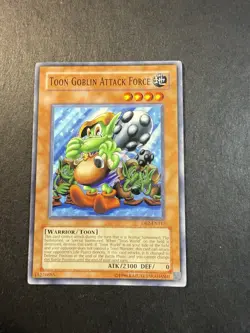 Yugioh Toon Goblin Attack Force DB2-EN117 Common LP - Image 1