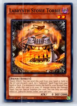 Labrynth Stovie Torbie Super Rare OTS Tournament Pack 23 OP23-EN004 LP - Image 1