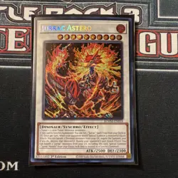 YuGiOh! BLMM-EN018 Jurrac Astero 1st Edition Secret Rare NM - Image 1