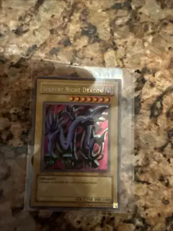 Konami Yu-Gi-Oh! Serpent Night Dragon MRL-103 Spell Ruler Secret Holo - Image 1