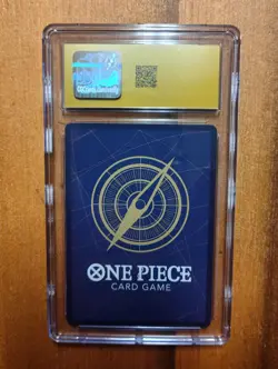 2025 One Piece Monkey D. Luffy Super Rare Promo OP07-109 CGC 10 Pristine - Image 3