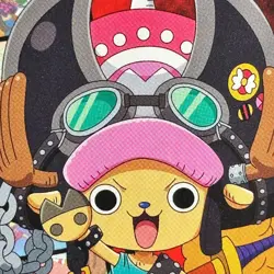 Tony Tony.Chopper op02-034 UC, (manga art by Eiichiro Oda) One Piece card, 1st e - Image 3