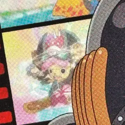 Tony Tony.Chopper op02-034 UC, (manga art by Eiichiro Oda) One Piece card, 1st e - Image 5