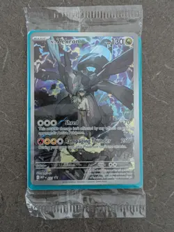 Pokemon Card 2025 SEALED N's ZEKROM Black Star Promo MEP 031 Ascended Heroes NM - Image 2