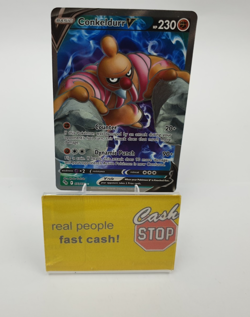 Conkeldurr V 073/078 Ultra Rare Full Art Holo Foil Pokemon Go Pokemon TCG Card - Image 1