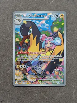 Pokemon Card 2025 IONO'S KILOWATTREL IR 163/159 Journey Together NM/M - Image 2