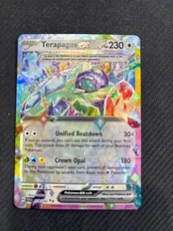 Terapagos ex - 128/142 - SV07: Stellar Crown NM Pokemon Card - Image 1