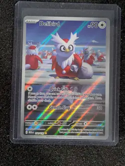 Pokemon Card 2025 DELIBIRD Illustration Rare IR 152/132 Mega Evolutions NM/M - Image 2