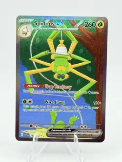 Pokemon Card Spidops ex 243/198 Special Illustration Rare Scarlet & Violet - Image 1