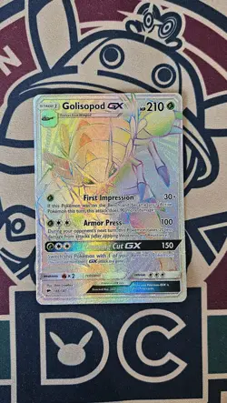 Golisopod GX 148/147 Burning Shadows Full Art Secret Rare Pokemon Card - LP - Image 1