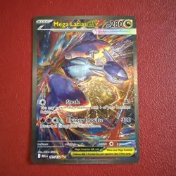 NM Mega Latias EX 181/132 Mega Evolutions SIR Pokemon Card - Image 1