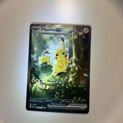 Nintendo Pikachu EX 276/217 Holo Pokemon TCG Card ASC Set English PACK FRESH! - Image 1