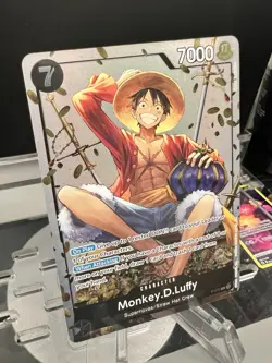 P-075 Monkey.D.Luffy Promo Card TS-02 Tin Set 02 ENGLISH - Image 4