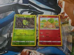 Pokemon GO Spinarak 006/078 & Numel 013/078 DITTO PEEL CARDS LOT High Grade NM - Image 1