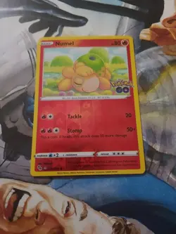 Pokemon GO Spinarak 006/078 & Numel 013/078 DITTO PEEL CARDS LOT High Grade NM - Image 3