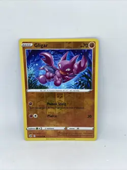 HOLO Gilgar 140/264 REVERSE Fusion Strike Pokemon Card - Image 1
