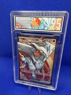 Pokemon Reshiram EX Special Illustration White Flare TCG Card 158/086 Graded 9.5 - Image 2