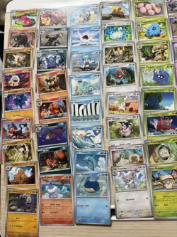 73 Cute Pokemon TCG Card Lot – Eevee, Snorlax, Raichu, Shaymin Vulpix & More - Image 2