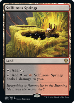Sulfurous Springs NM, English MTG Dominaria United - Image 1