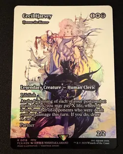 Cecil Harvey - Tymna the Weaver (Showcase) Final Fantasy: Through the Ages Foil - Image 1