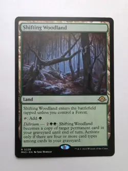 MTG Shifting Woodland (MH3) Modern Horizons 3 Regular Rare 228 - Image 1