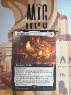The One Ring 🔥 Extended NonFOIL 🔥 MTG NM LOTR Lord of the Rings (0380) - Image 1