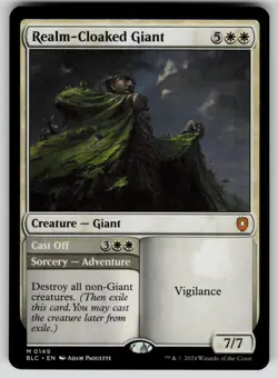 Realm-Cloaked Giant Normal M Commander: Bloomburrow 149 NM - Image 1