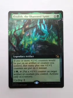 Ozolith, the Shattered Spire (MOM) March of the Machine (Extended Art) Foil 372 - Image 1