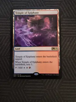 mtg temple of epiphany core set 2021 - Image 1