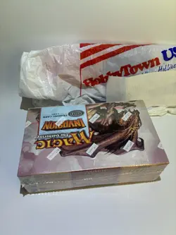 Magic The Gathering Invasion Booster Box Sealed W/ Orig Receipt & Bag 2000 MTG 742818061209 - Image 5