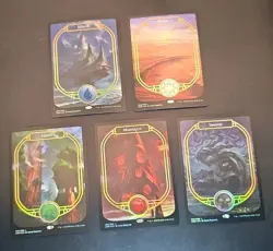 Unsanctioned Basic Lands (Full Art) MTG Foil Near Mint - Image 1