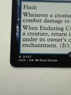 MTG Enduring Curiosity 0051 Reg Duskmourn: House of Horror NM DSK - Image 2
