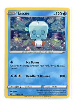 Eiscue SWSH128 Promo SWSH: Sword & Shield Promo Cards Pokemon LP - Image 1