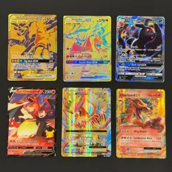 Pokemon Card Lot 6x Hits, Charizard EX V, Pikachu Tag Team, Umbreon GX - NM/M - Image 1