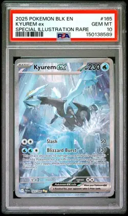 Pokemon TCG - Black Bolt - Kyurem EX - 165/086 - PSA Gem Mint 10 - Image 1