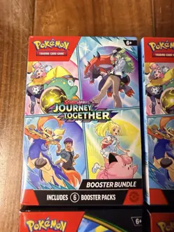 Factory Sealed Pokemon Perfect Order & Journey Together Booster Bundle Lot Of 4 - Image 2