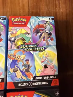 Factory Sealed Pokemon Perfect Order & Journey Together Booster Bundle Lot Of 4 - Image 3