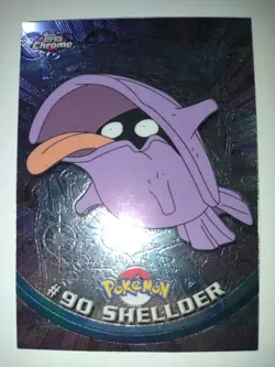 Topps Chrome Pokemon Shellder #90 NM/M (A) - Image 1