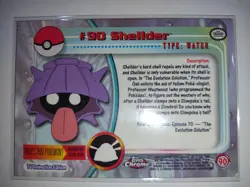 Topps Chrome Pokemon Shellder #90 NM/M (A) - Image 2
