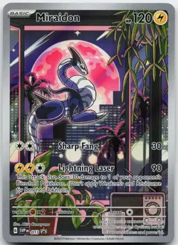 Miraidon 013 Holo Promo Scarlet & Violet Promo Pokemon Near Mint - Image 1