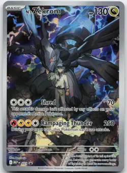 N's Zekrom - 031 Holo Promo ME: Mega Evolution Promo Pokemon Near Mint - Image 1