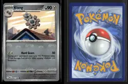 Klang (Master Ball Pattern) 062/086 Holo Common Black Bolt Pokemon NM/M - Image 3