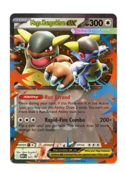 Mega Kangaskhan EX 025 Black Star Promo Pokemon TCG Mega Evolution NM - Image 1