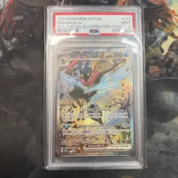 2024 Pokemon SVP #132 Greninja ex PSA 9 MINT – Special Illustration Collection – - Image 1