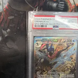 2024 Pokemon SVP #132 Greninja ex PSA 9 MINT – Special Illustration Collection – - Image 3