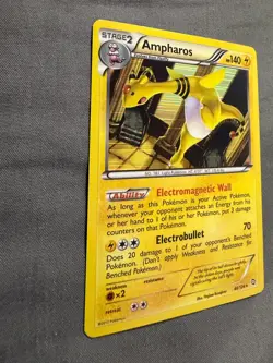 Pokemon TCG Ampharos Dragons Exalted 40/124 Holo Holo Rare LP+Nm- - Image 2
