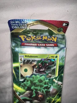 POKEMON TCG Sword and Shield Rillaboom Theme Deck - Brand New Sealed - Image 3