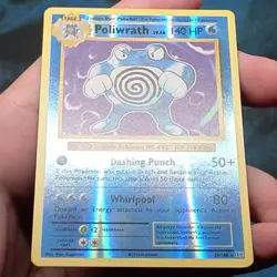 Poliwrath 25/108 Reverse Holo Rare Evolutions Pokemon TCG - LP - Image 3