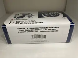 Pokemon Center TCG Espeon & Umbreon Timeless Friends Double Deck Box - Fast Ship - Image 5